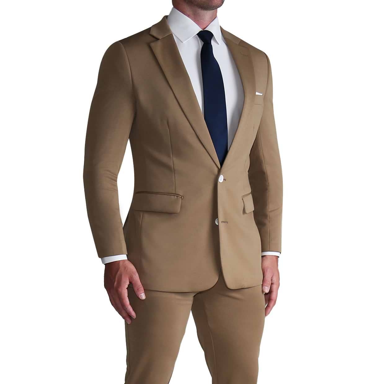 Light Brown Havana Suit in Pure Wool | SUITSUPPLY Malaysia